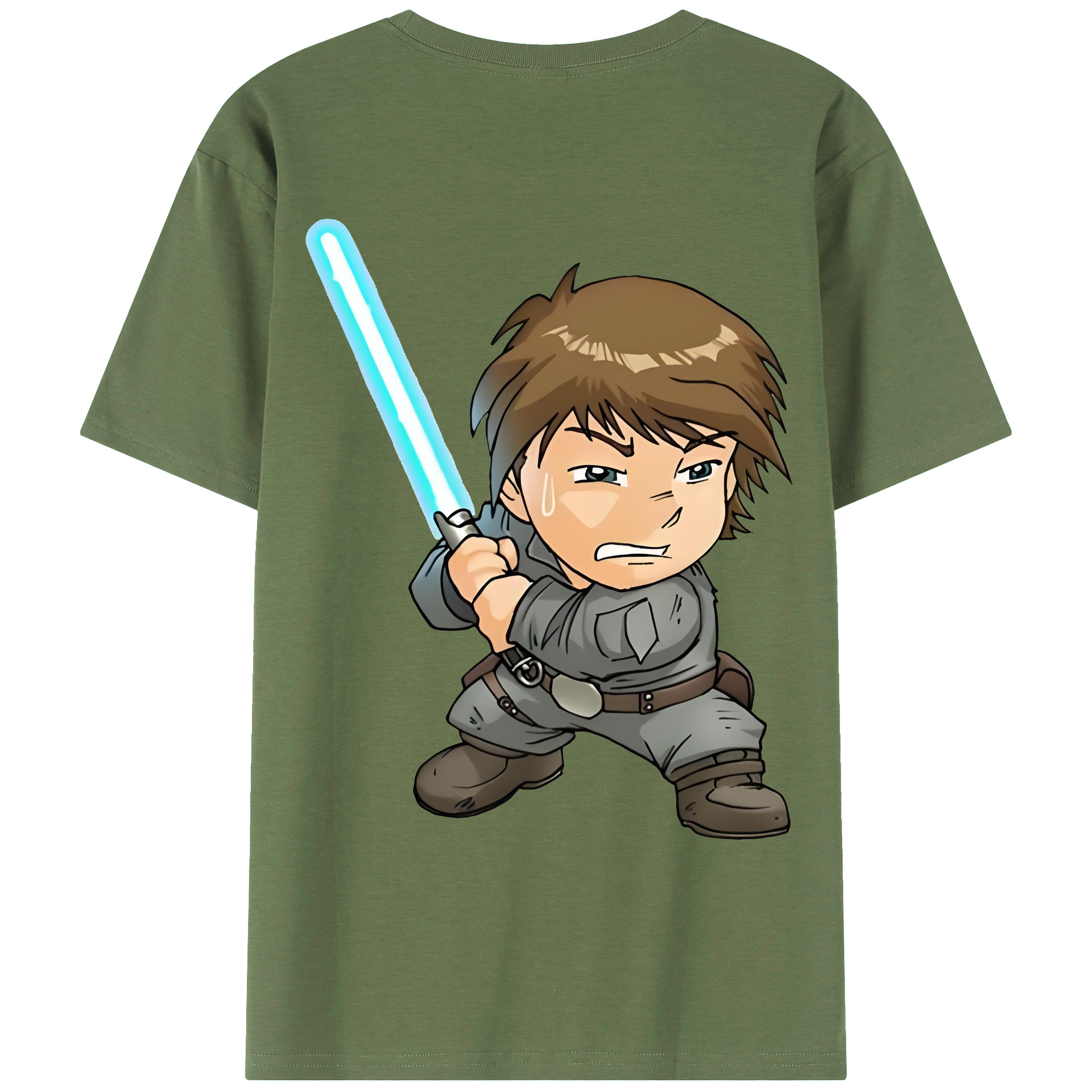 （画像用） スター・ウォーズ Star Wars 綿100％ メンズ半袖Tシャツ（バックプリント） 通気性